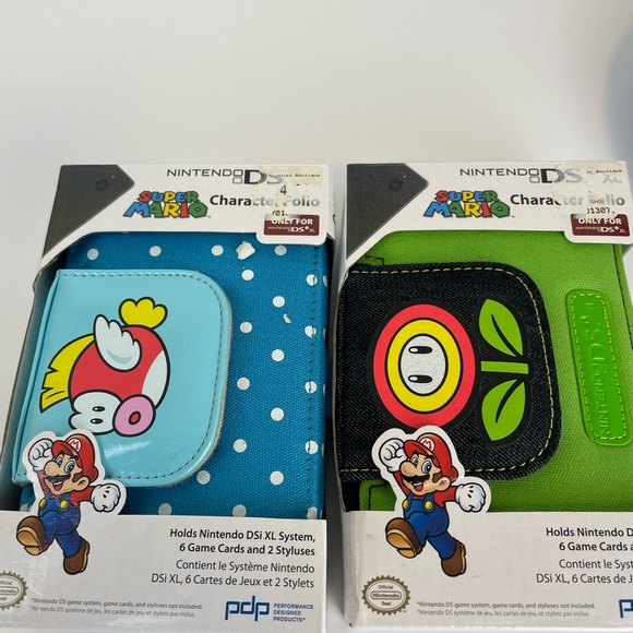 Super Mario 6 Game Gamecard Cases - Picture 2 of 5